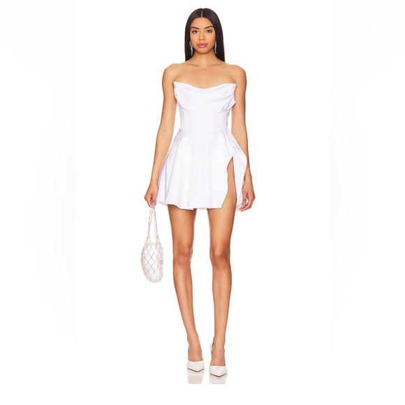 NWT Lovers and Friends Revolve Cosima White Mini Dress XXS $298 - Picture 1 of 7